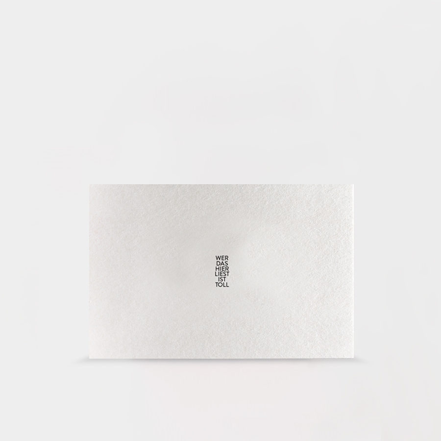 WER DAS HIER LIEST IST TOLL