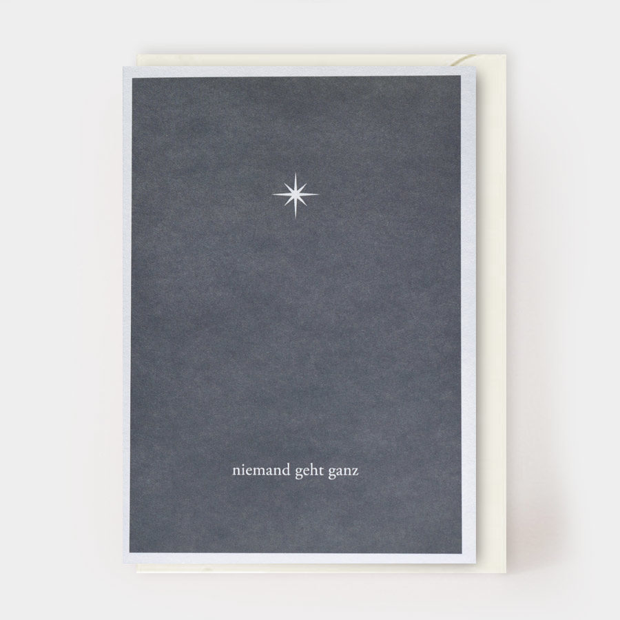 NIEMAND GEHT GANZ