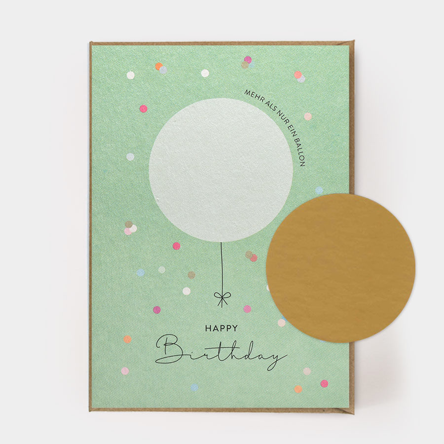 HAPPY BIRTHDAY RUBBELBALLON