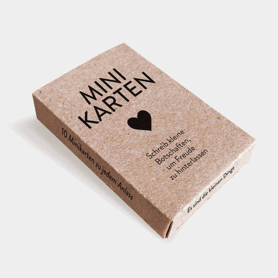 TASCHENBOTSCHAFTEN (BOX MIT 10 MINIKARTEN)