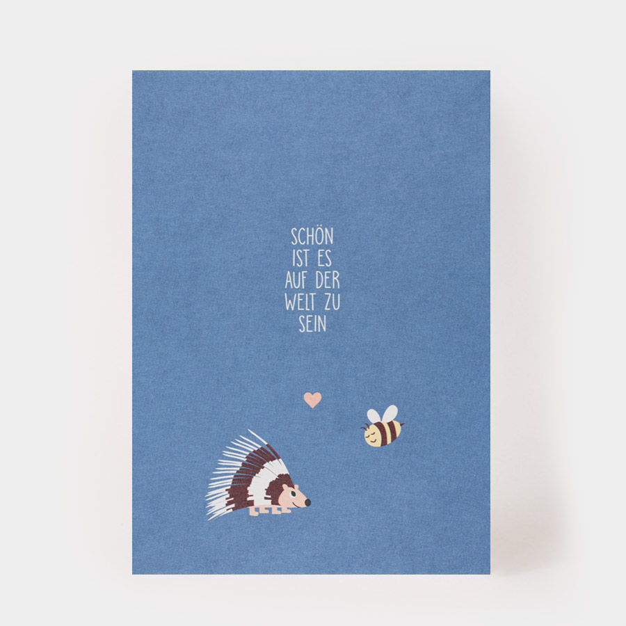 SCHÖN IST ES AUF DER WELT ZU SEIN