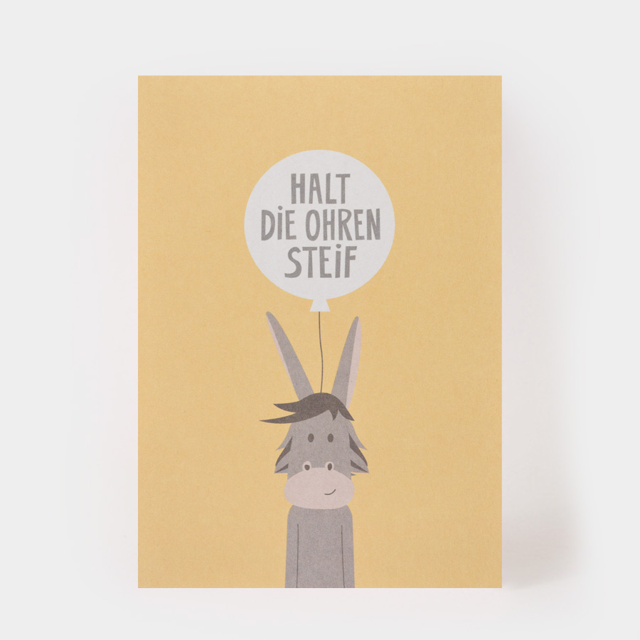 HALT DIE OHREN STEIF