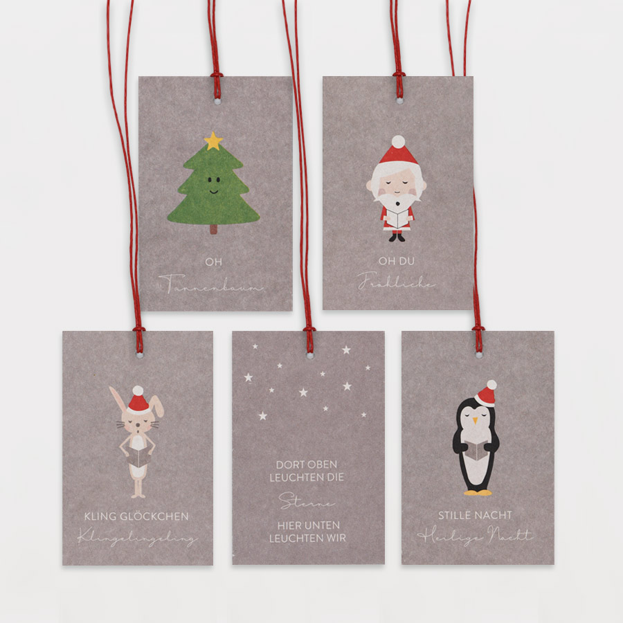 WEIHNACHTSLIEDER (HANGTAGS)