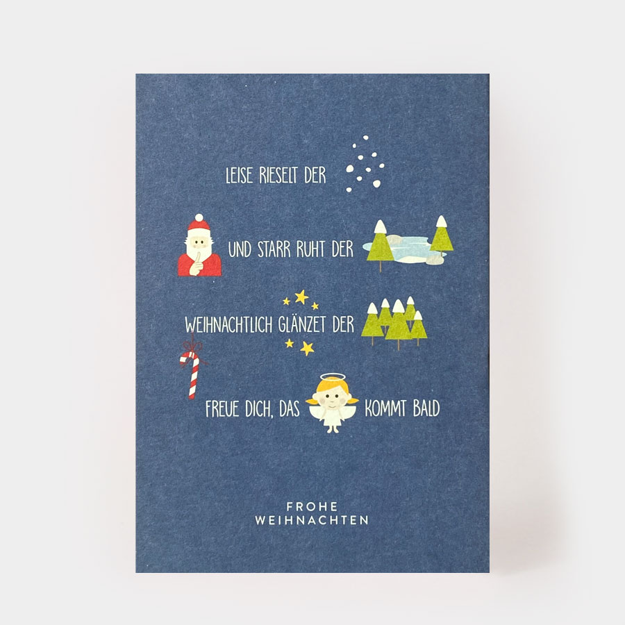 LEISE RIESELT DER SCHNEE