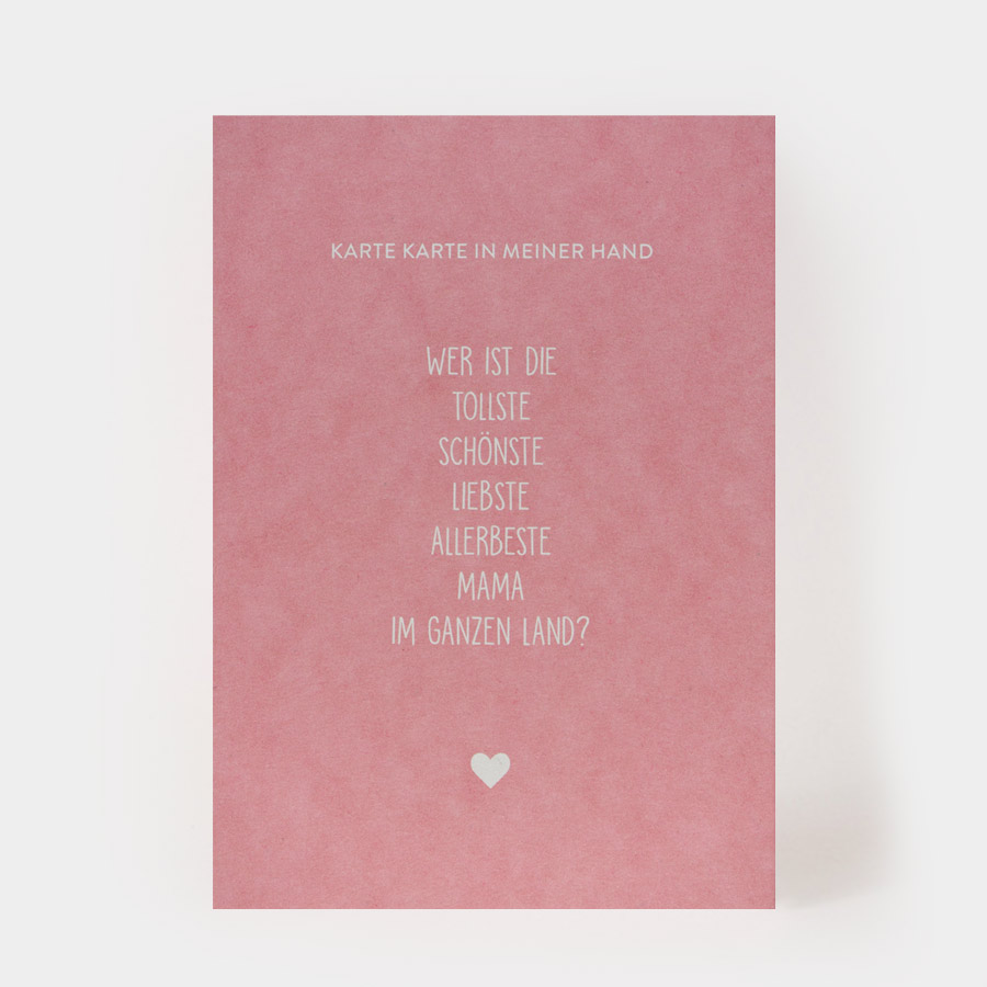 BESTE MAMA IM GANZEN LAND