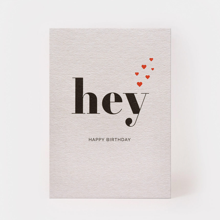 HEY HAPPY BIRTHDAY