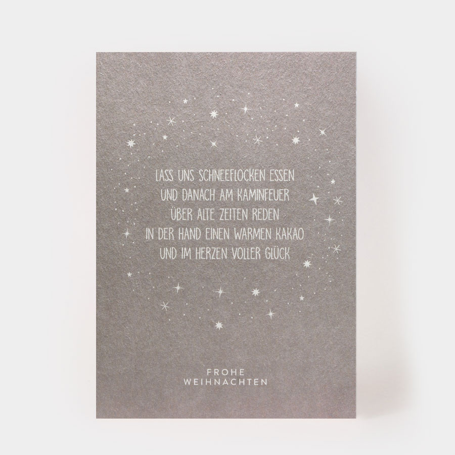 SCHNEEFLOCKEN ESSEN