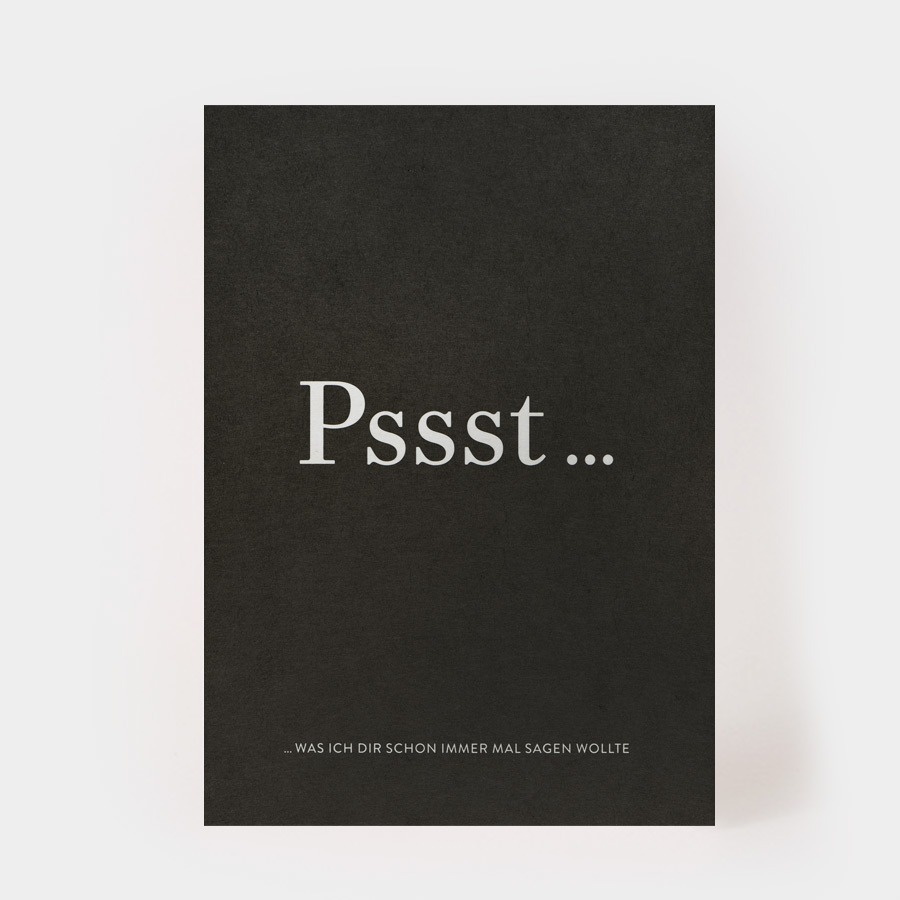 PSSST...