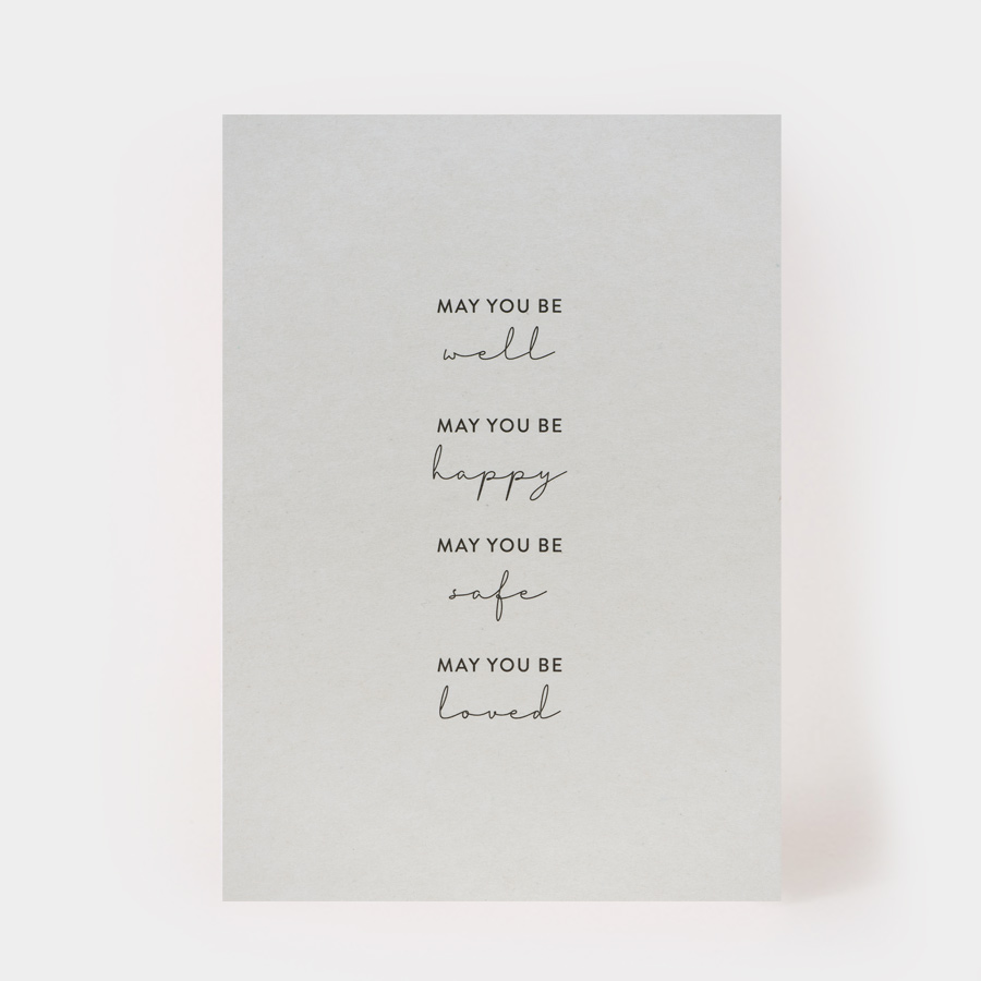 MAY YOU BE