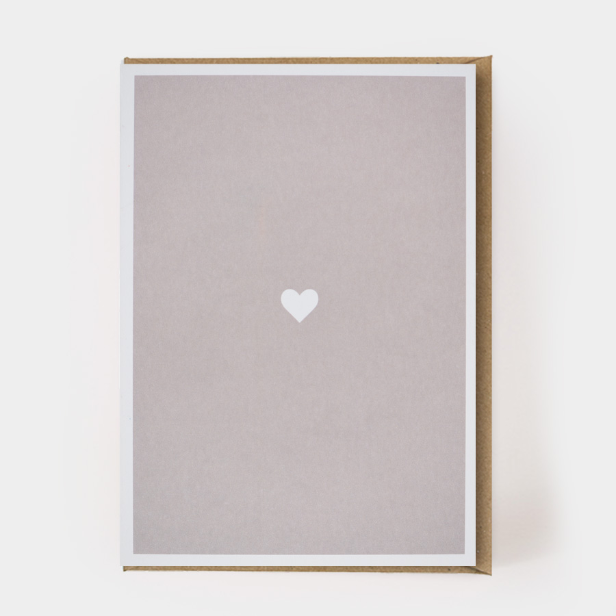 HERZ (TAUPE)