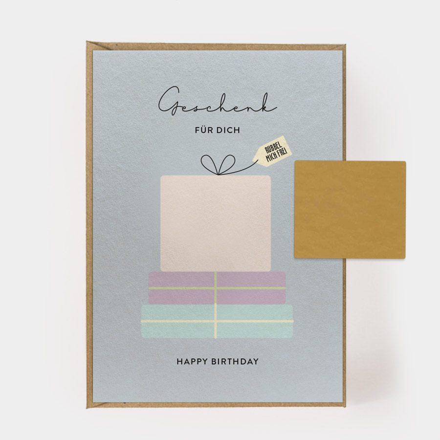GESCHENK FÜR DICH (RUBBEL)