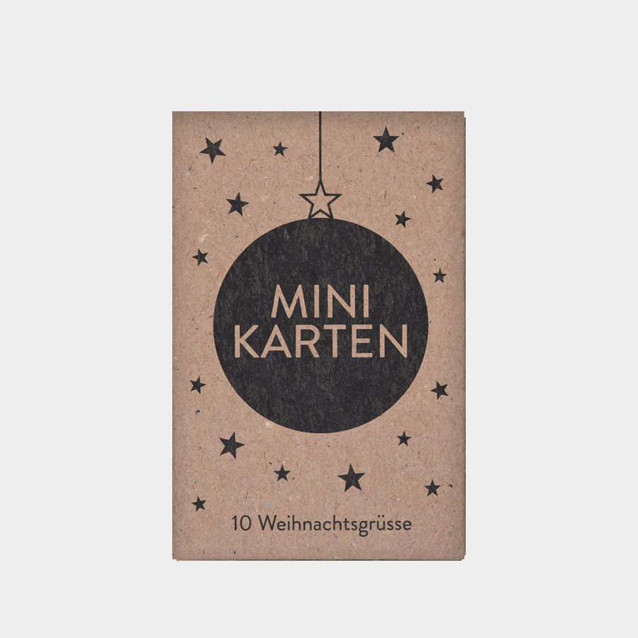 WEIHNACHTSBOTSCHAFTEN (BOX MIT 10 MINIKARTEN)
