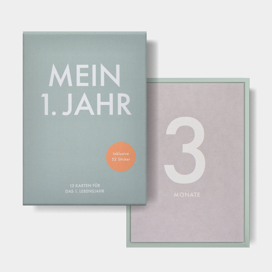 MEIN ERSTES JAHR (MOTIV TYPO)